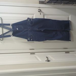 Levi's Blue Denim Overalls